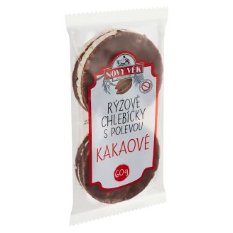 Nový Věk Chlebíčky rýžové kakaové 60g