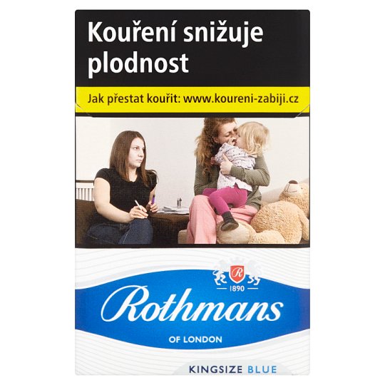 Rothmans Blue cigarety s filtrem 20 ks