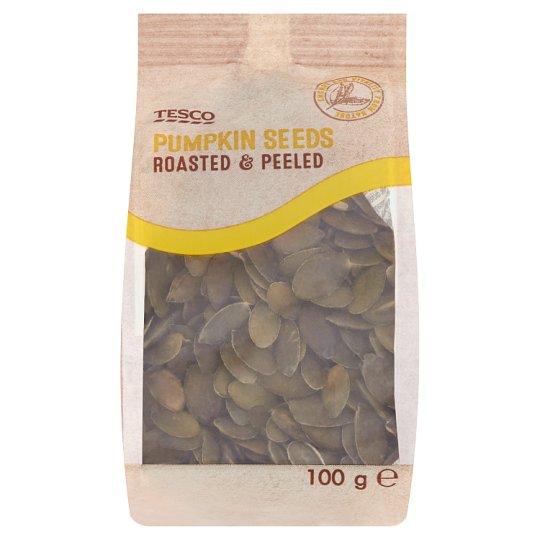 Tesco Tykev pražená nesolená loupaná 100g