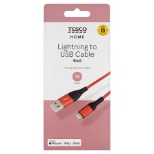 Tesco Home Lightning to USB Cable 1 m