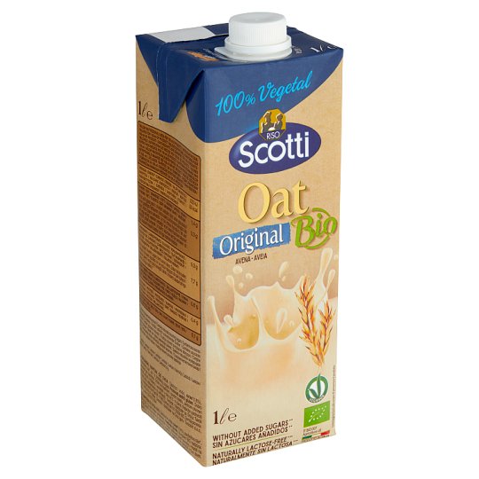 Riso Scotti Organic Oat Drink 1L Tesco Groceries