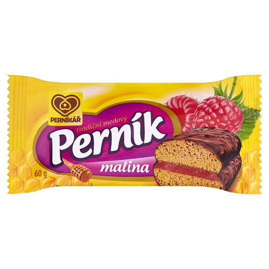Perníkář Tradiční medový perník malina 60g