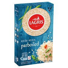 Lagris Long-Grain Parboiled Rice in Boiling Bags 800g