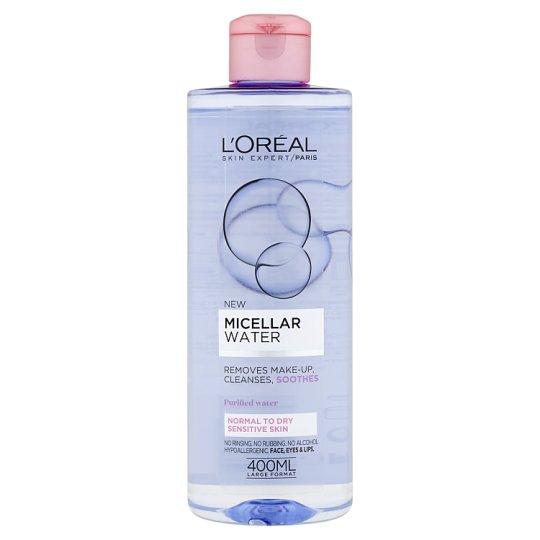 L'Oréal Paris Skin Expert micelární voda normální až suchá citlivá pleť 400ml