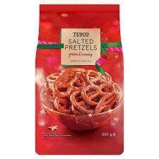 Tesco Salted Pretzels 200g