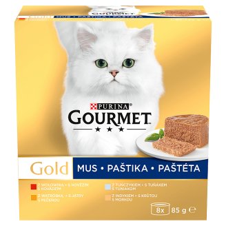 GOURMET Gold Multipack paštik 8 x 85g