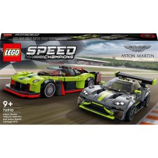 LEGO Speed Champions 76910 Aston Martin Valkyrie AMR Pro and Aston Martin Vantage GT3