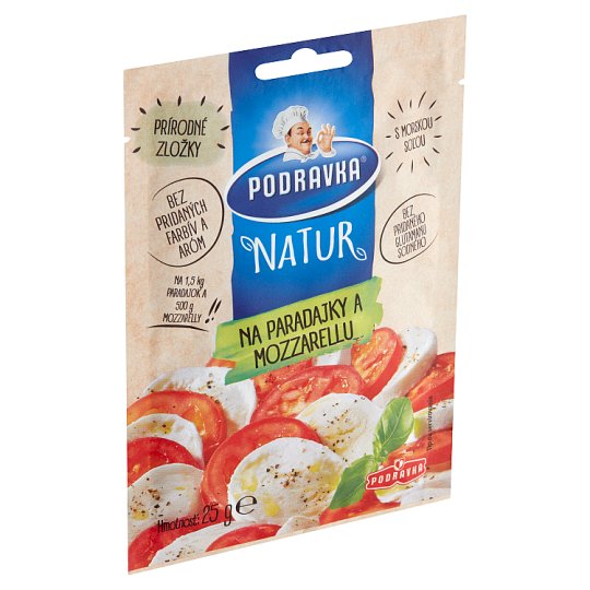 Podravka Natur Na rajčata a mozzarellu 25g