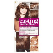 L'Oréal Paris Casting Creme Gloss semipermanentní barva na vlasy  600 světlý kaštan, 48 +72 +60 ml