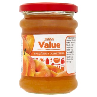 Tesco Value Meruňková pomazánka 270g