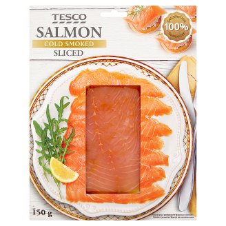 Tesco Losos uzený za studena plátky 150g