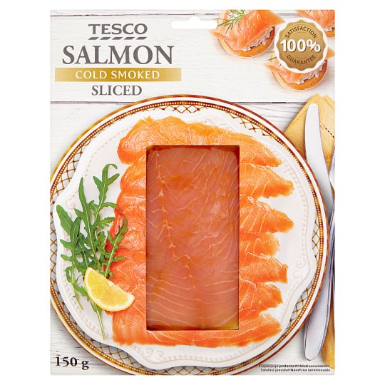 Tesco Losos uzený za studena plátky 150g