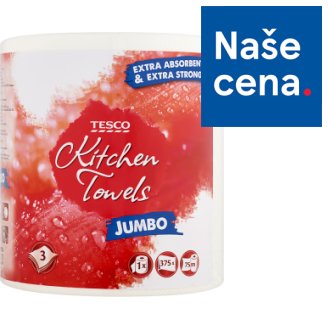 Tesco Kuchyňské utěrky Jumbo 1 role