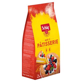 Schär Mix C Mix Pậtisserie sypká směs bez lepku na pečení s kypřícím práškem 1kg