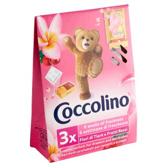 Coccolino Fuchsia Passion vonné sáčky růžové 3 ks