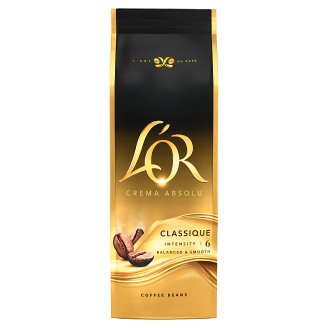 L'OR Crema Absolu Classique káva pražená zrnková 500g