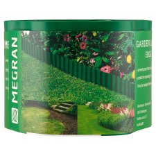 Megran Wavy Lawn Edging Green Roll 10 cm x 9 m