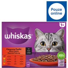 Whiskas Classic Meals in Juice 12 x 85g (1.02kg)