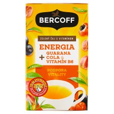 Bercoff Zelený čaj s vitaminem B6 16 x 1,5g (24g)