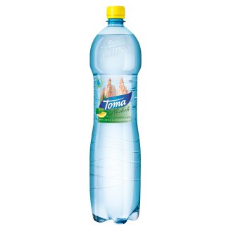 Toma Nádech Citronu a máty neslazená a jemně perlivá pramenitá voda 1,5l