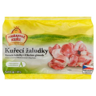 Vodňanské Kuře Kuřecí žaludky hluboce zmrazené 500g