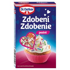 Dr. Oetker Zdobení pestré 80g