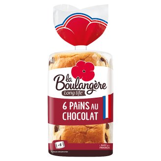 La Boulangère Čokoládové rolky 6 ks 270g