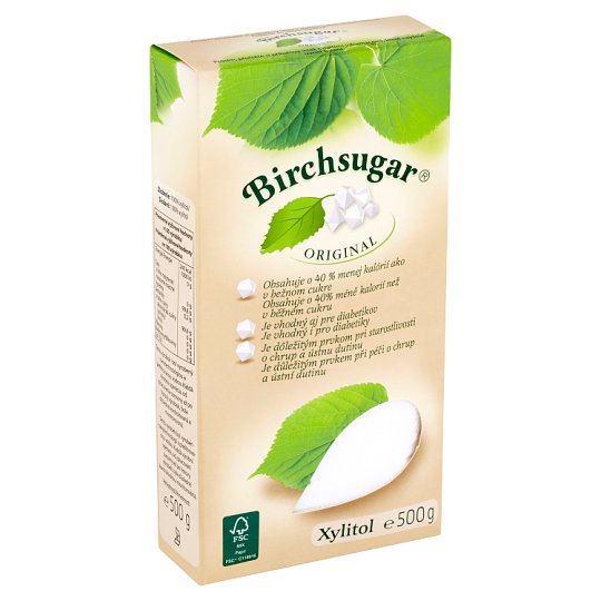 Birchsugar Original xylitol 500g Tesco Potraviny
