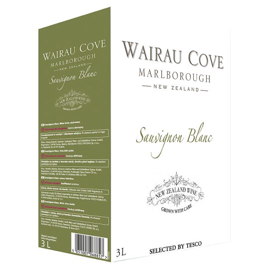 Wairau Cove Sauvignon Blanc víno bílé suché 3l