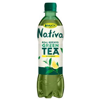 Rauch Nativa Zelený čaj s citrónem 0,5l