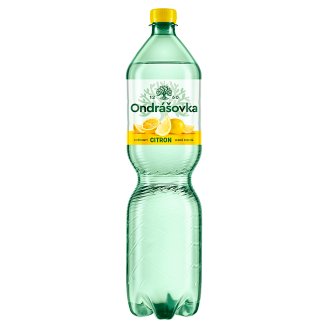Ondrášovka Jemně perlivá minerální voda s příchutí citronu 1,5l
