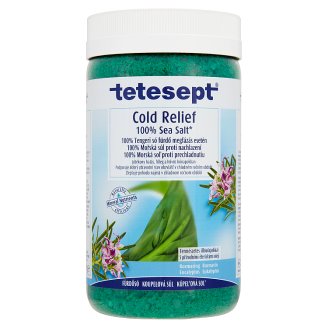 Tetesept 100% mořská koupelová sůl proti nachlazení 900g
