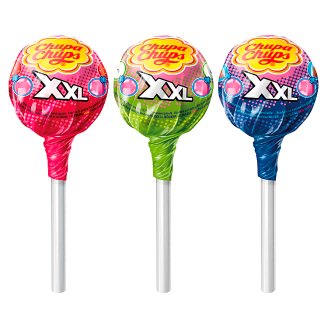 Chupa Chups XXL Drops se žvýkačkou uvnitř různé příchutě 29g