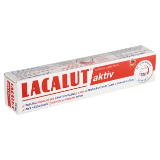 Lacalut Aktiv zubní pasta proti paradontóze 75ml