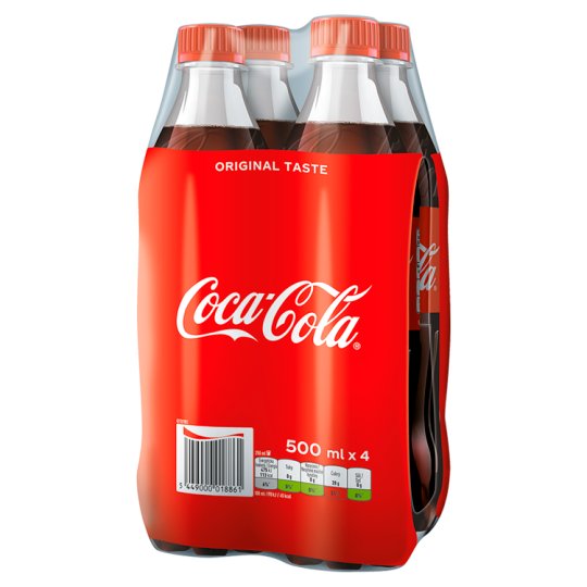 CocaCola 4 x 500ml Tesco Potraviny