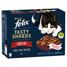 FELIX® Tasty Shreds Delicious Selection in Juice 12 x 80g