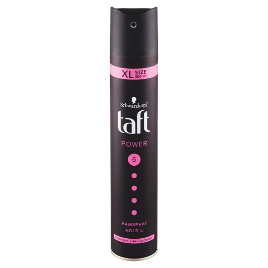 Taft Hair Spray for Dry and Damaged Hair Power Cashmere 300ml Tesco