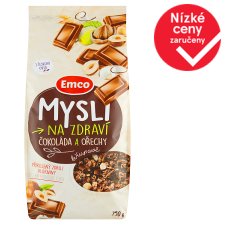 Emco Mysli na Zdraví Crunchy Chocolate and Nuts 750g