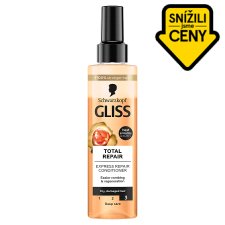 Gliss Total Repair Hair Regenerating Conditioner Hydrolyzed Keratin + Floral Nectar 200ml