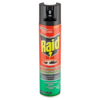 Raid Aerosol proti lezoucímu hmyzu eukalyptus 400ml
