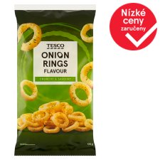 Tesco Onion Flavour Rings 125g