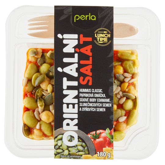 Perla Oriental Salad with Hummus 180g
