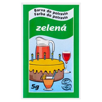 Aroco Barva do potravin zelená 5g