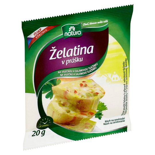 Natura Želatina v prášku 20g