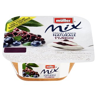 Müller Mix Borůvka & bezinka 150g