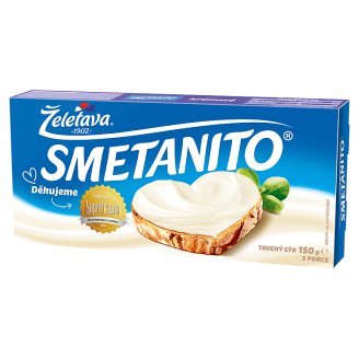 Želetava Smetanito Smetanové 3 ks 150g