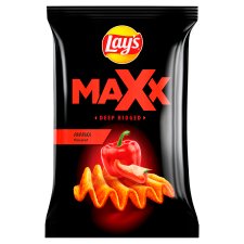 Lay's Maxx Fried Potato Chips Paprika Flavoured 130g
