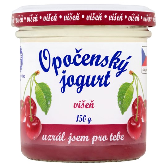 Bohemilk Opočenský jogurt Cherry 150g