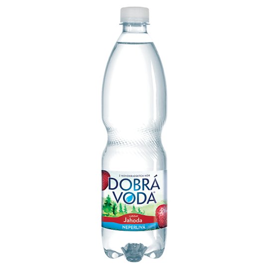 Dobrá voda Neperlivá s příchutí jahoda 0,75l