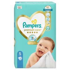 Pampers Premium Care Size 5, Nappy x44, 11kg-16kg